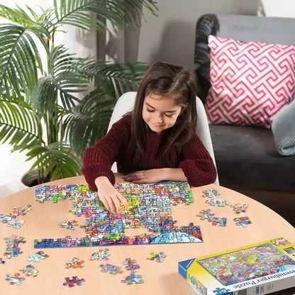 A day in Chaosville puzzle 100 pieces