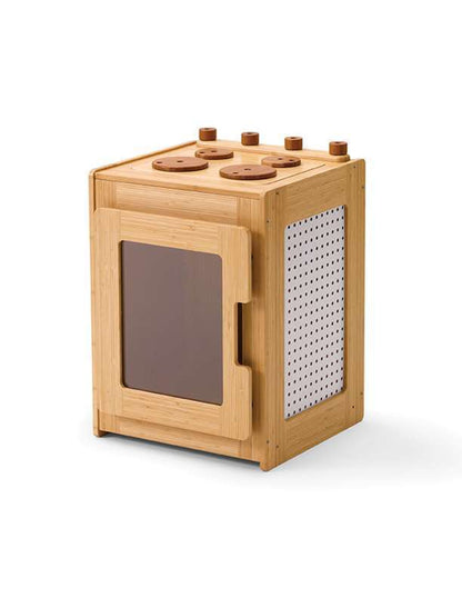 Bamboo Make-Believe Stove for Dramatic Play