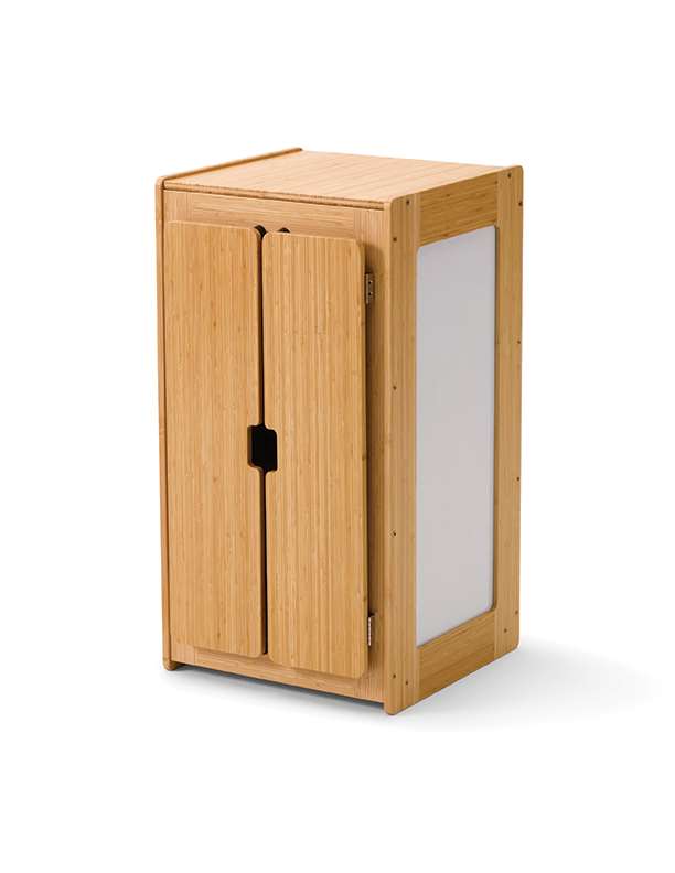 Bamboo Make-Believe Fridge for Dramatic Play