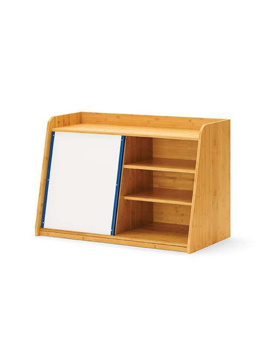 Storage Shelf with Magnetic Whiteboard