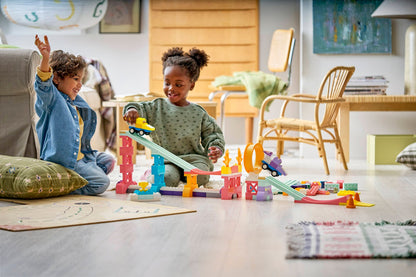 LEGO Duplo - 10478 - Les rampes créatives avec des véhicules 3 en 1