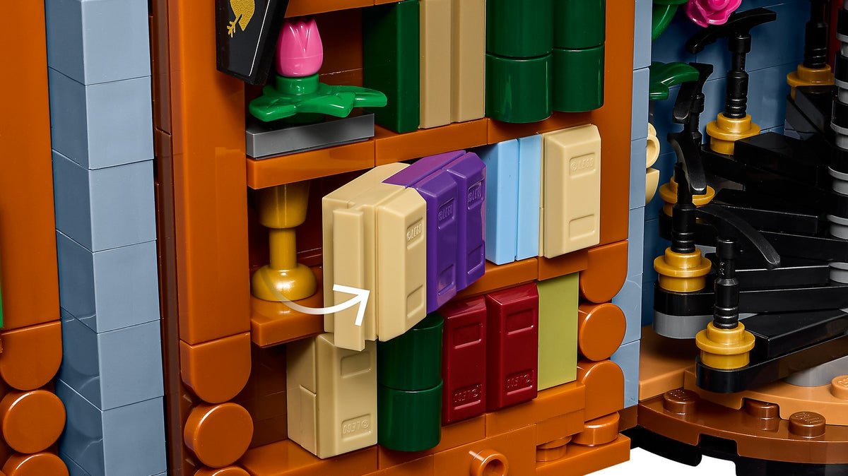 LEGO Icons - 11379 - La librairie : Le coin lecture