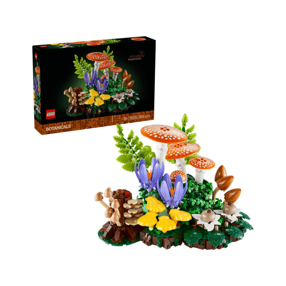 LEGO Botanicals - 11505 - Les champignons des bois