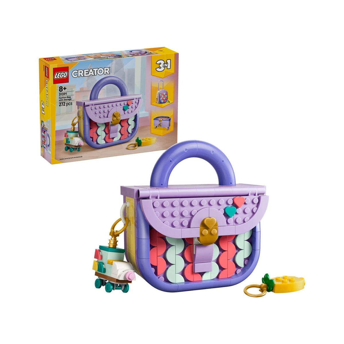 LEGO Creator 3-en-1 - 31391 - Le sac mode avec rangement