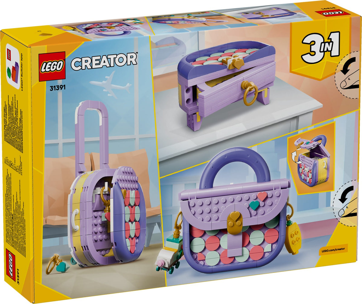 LEGO Creator 3-en-1 - 31391 - Le sac mode avec rangement