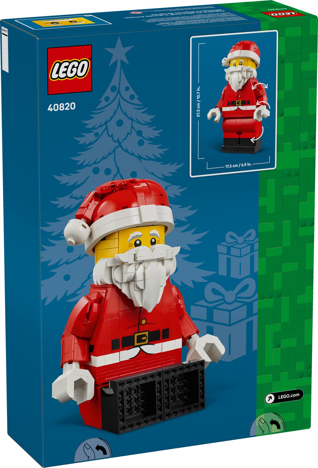 LEGO - 40820 - La figurine du père Noël à grande échelle
