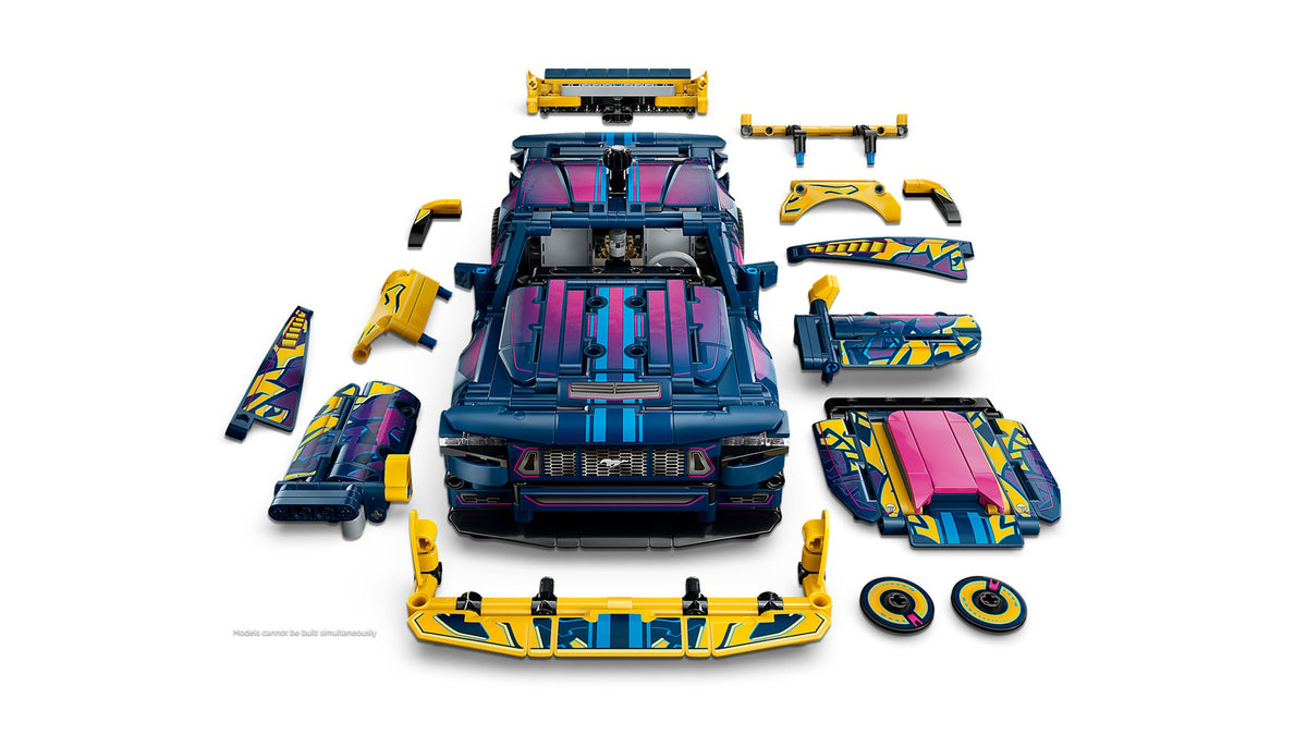 LEGO Technic - 42236 - Le garage de personnalisation pour voiture Ford Mustang GT