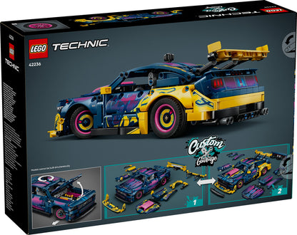 LEGO Technic - 42236 - Le garage de personnalisation pour voiture Ford Mustang GT