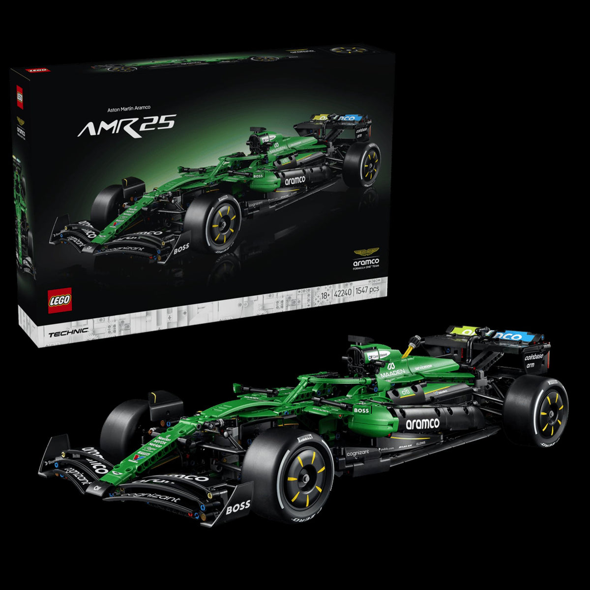 LEGO Technic - 42240 - La voiture de F1 Aston Martin Aramco AMR25