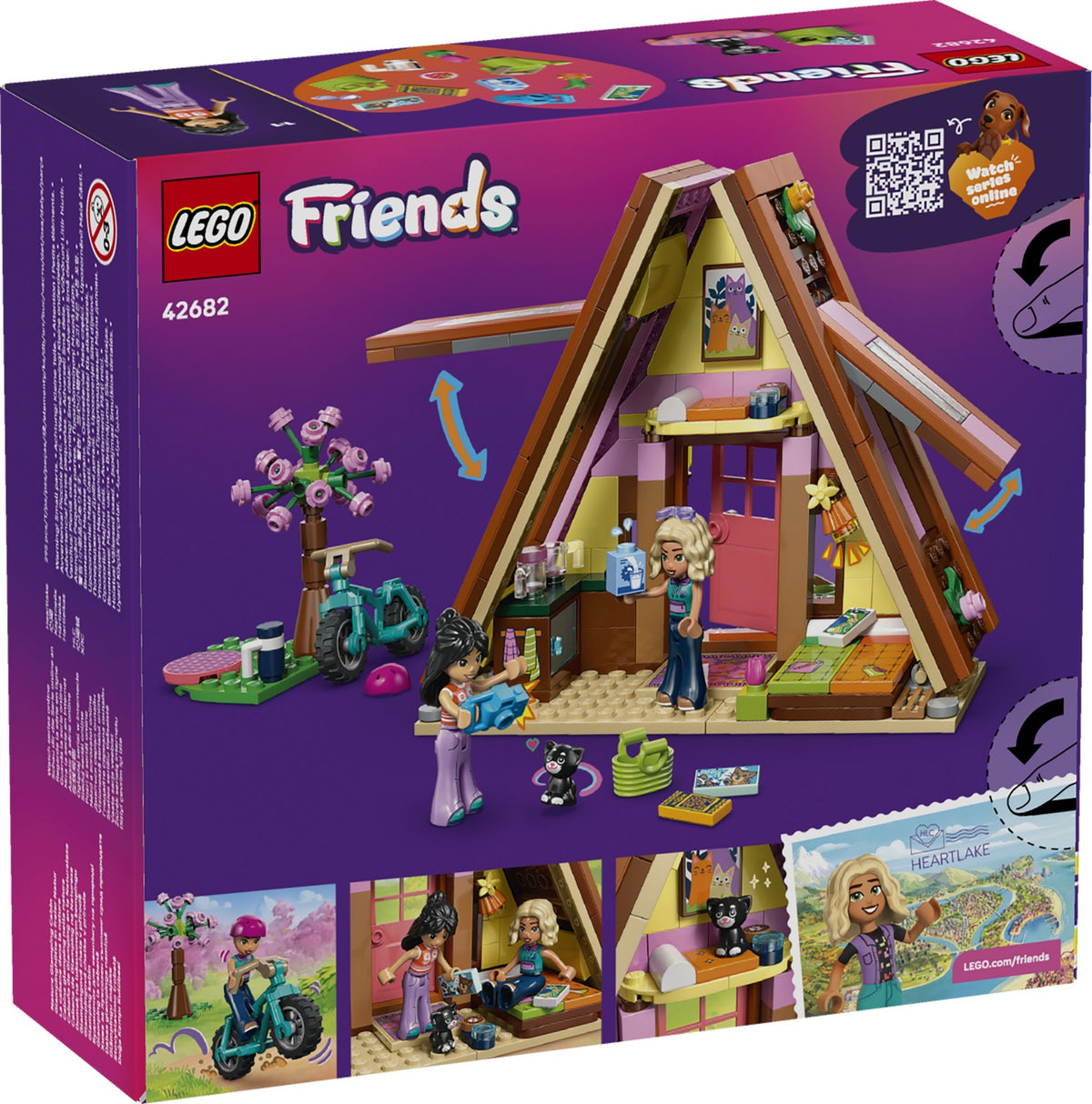 LEGO Friends - 42682 - La cabane de camping de luxe dans la nature