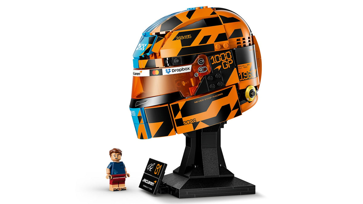 LEGO Editions - 43017 - Le casque McLaren Mastercard F1 Team d’Oscar Piastri