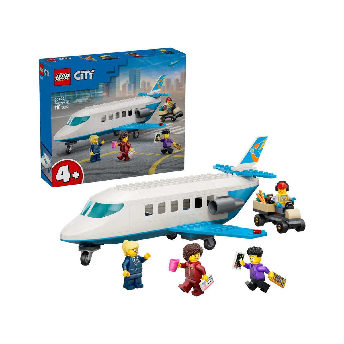 LEGO City - 60492 - L’avion de ligne