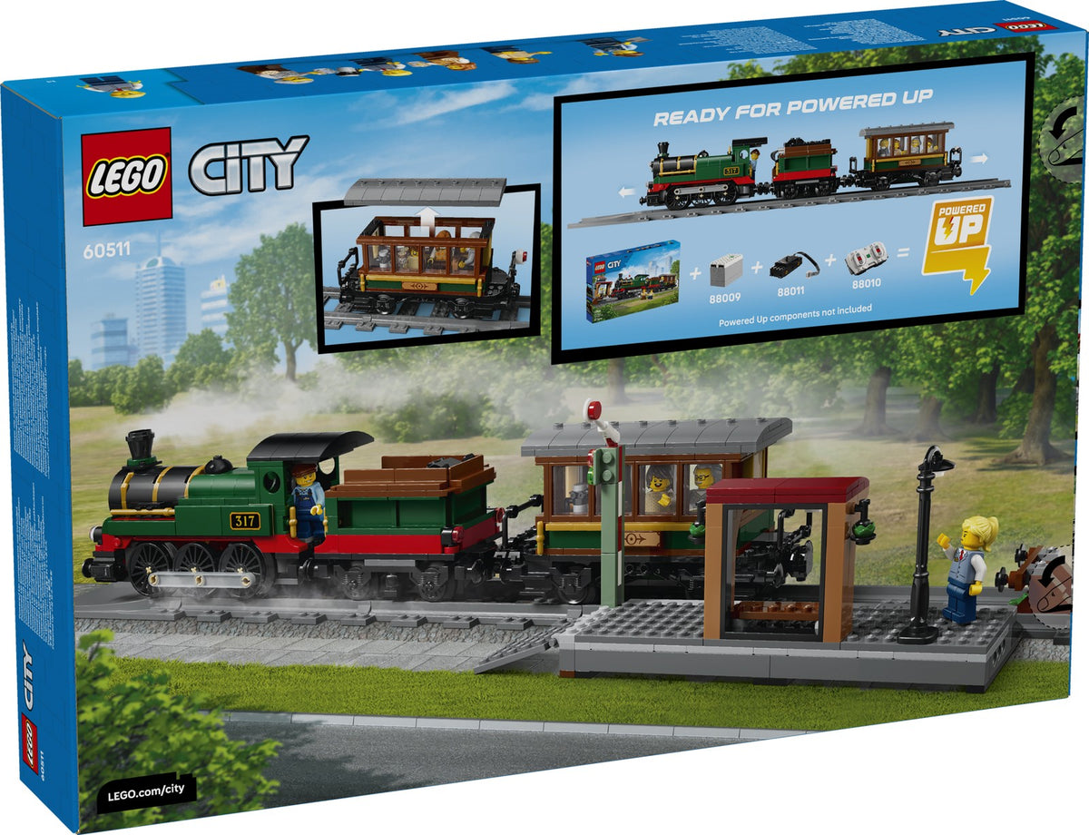 LEGO City - 60511 - Le train à vapeur ancien