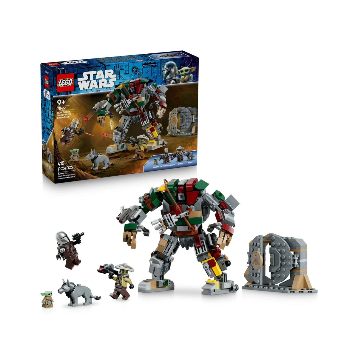 LEGO Star Wars - 75451 - La bataille contre le droïde sentinelle du palais du Hutt