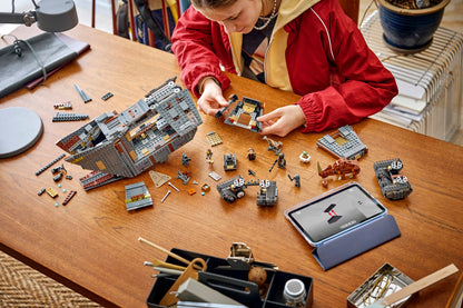 LEGO Star Wars - 75453 - Le char des sables d’Offworld avec un Mudhorn