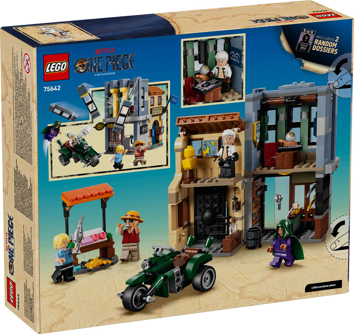 LEGO One Piece - 75642 - L’affrontement avec le capitaine Smoker