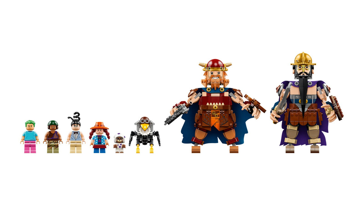LEGO One Piece - 75644 - Dorry contre Brogy – Les géants de Little Garden