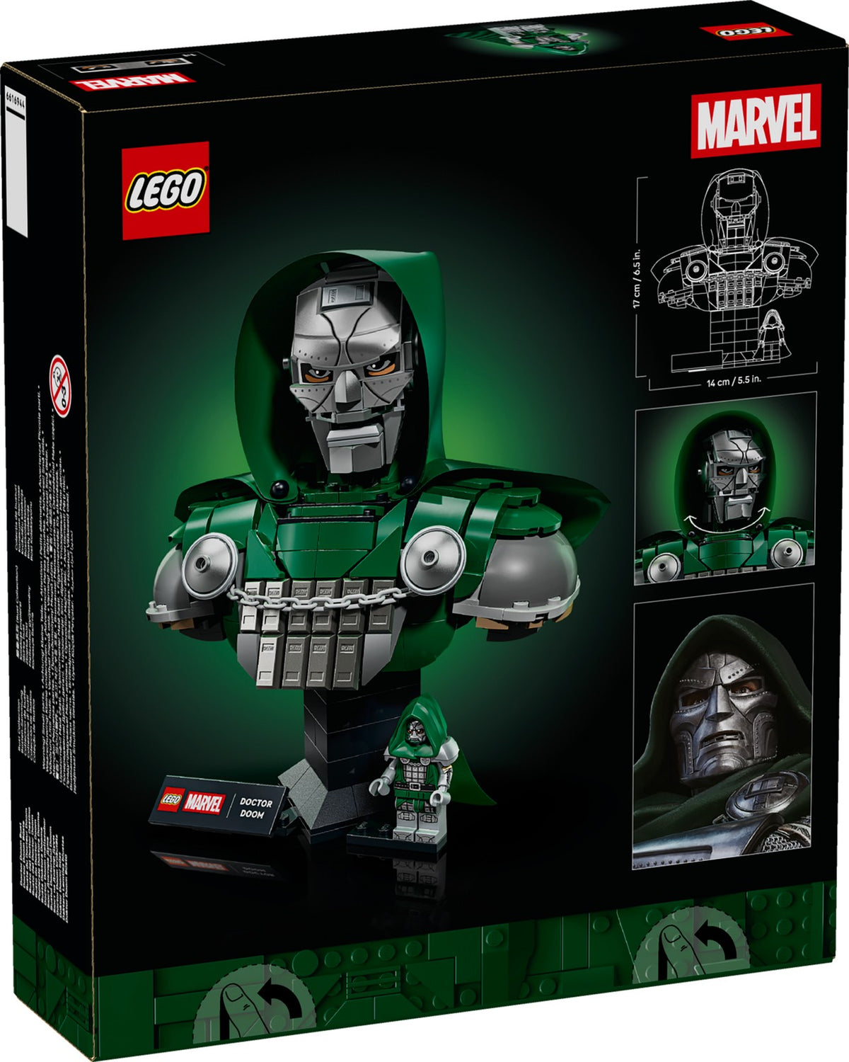 LEGO Marvel - 76345 - Le buste du Doctor Doom