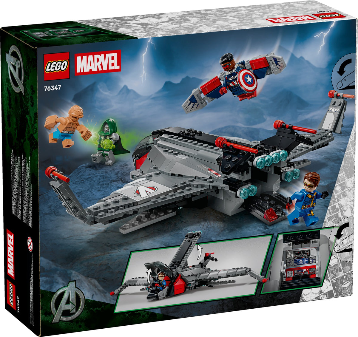 LEGO Marvel - 76347 - Avengers : Doomsday – Le Quinjet