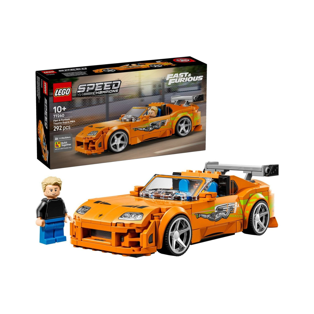 LEGO Speed Champions - 77260 - La Toyota Supra MK4 de Rapides et dangereux