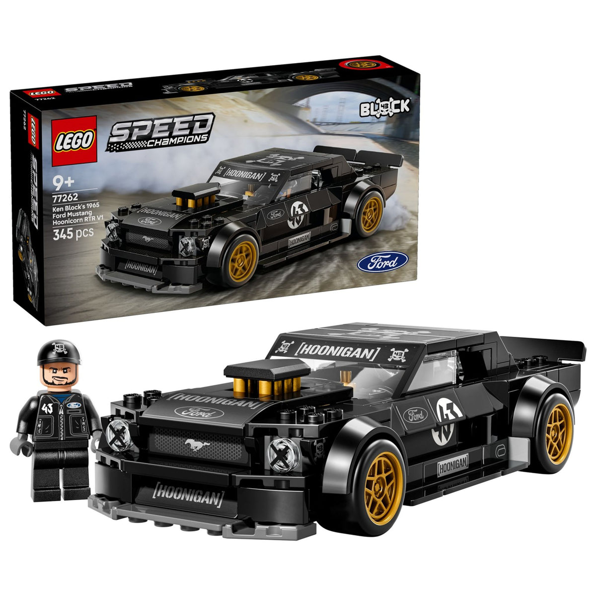 LEGO Speed Champions - 77262 - La Ford Mustang Hoonicorn V1 1965 de Ken Block