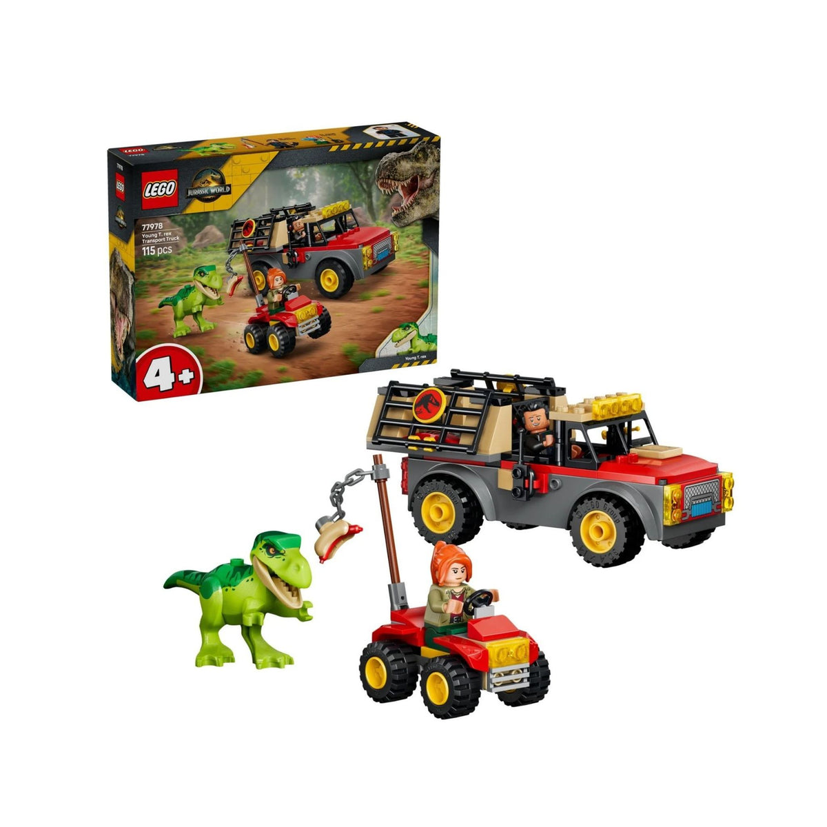 LEGO Jurassic World - 77978 - Le camion de transport du jeune T. rex