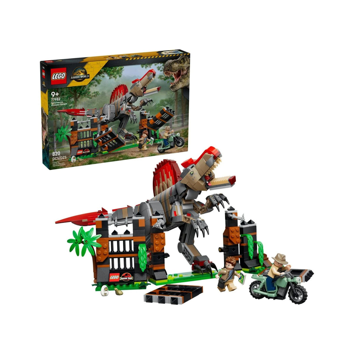 LEGO Jurassic World - 77982 - L’évasion du spinosaure