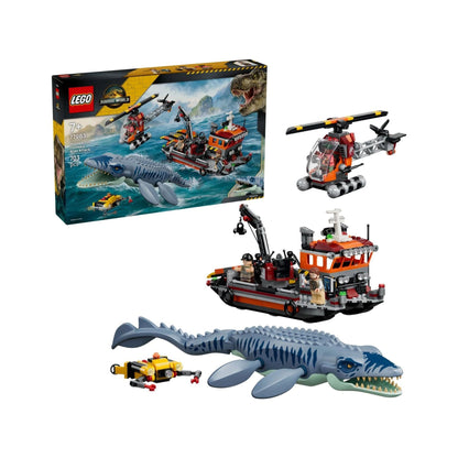 LEGO Jurassic World - 77983 - L’attaque du bateau par le mosasaure
