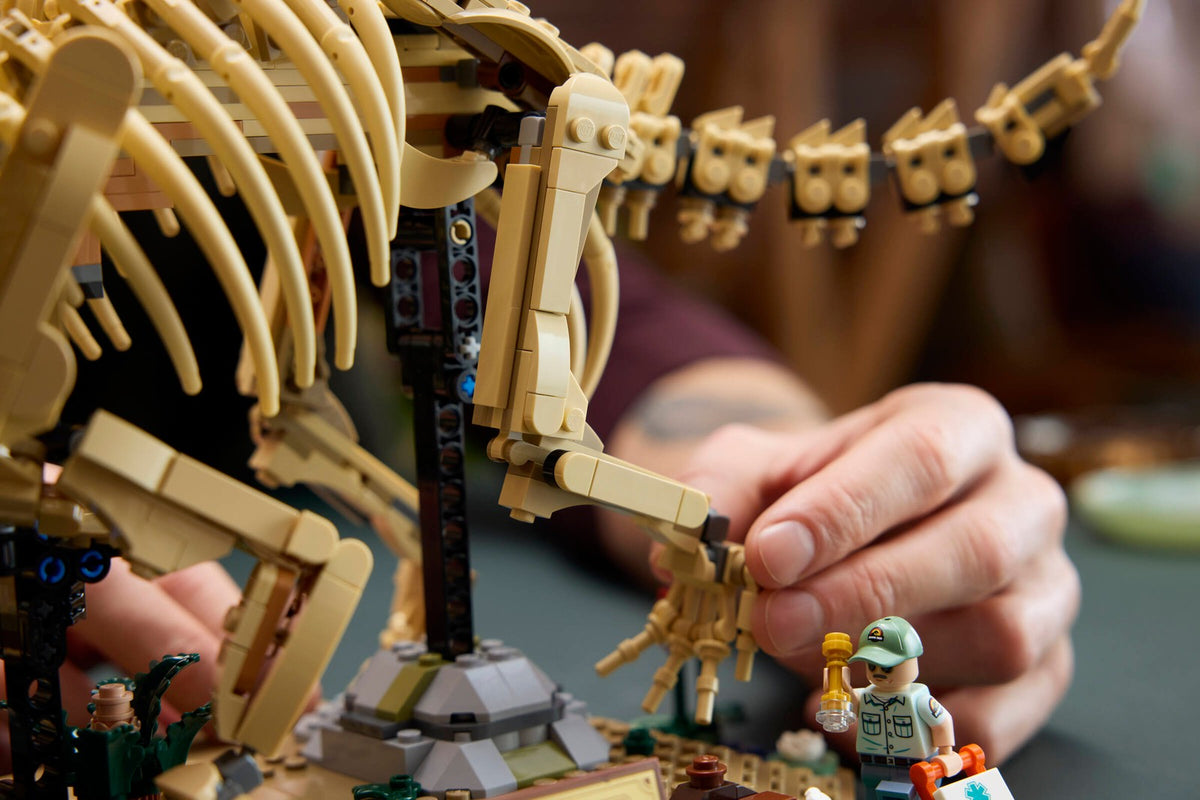LEGO Jurassic World - 77985 - Les fossiles de dinosaures : le tricératops