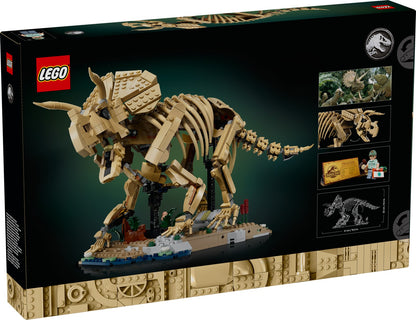 LEGO Jurassic World - 77985 - Les fossiles de dinosaures : le tricératops
