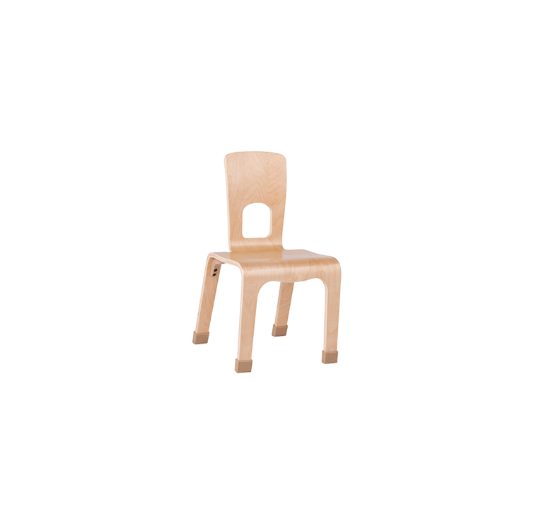 Chaises en bois courbé