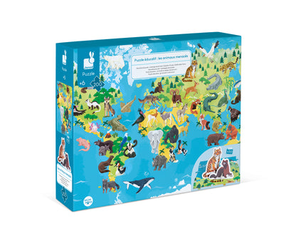 World Puzzles with Figurines
