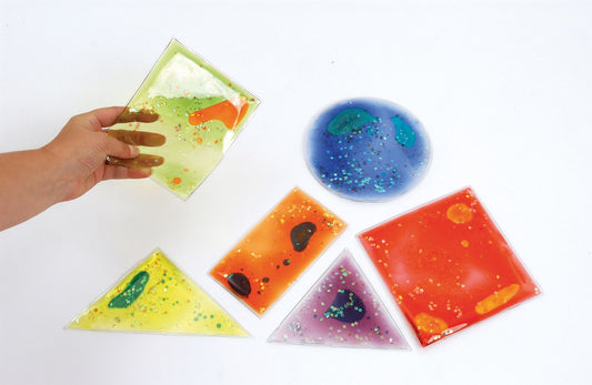 Éléments scintillants à presser