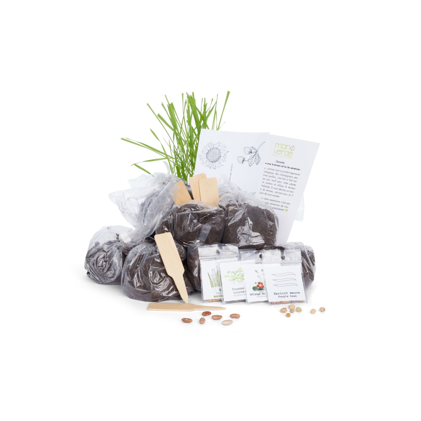 Recharge pour trousse de plantation réutilisable