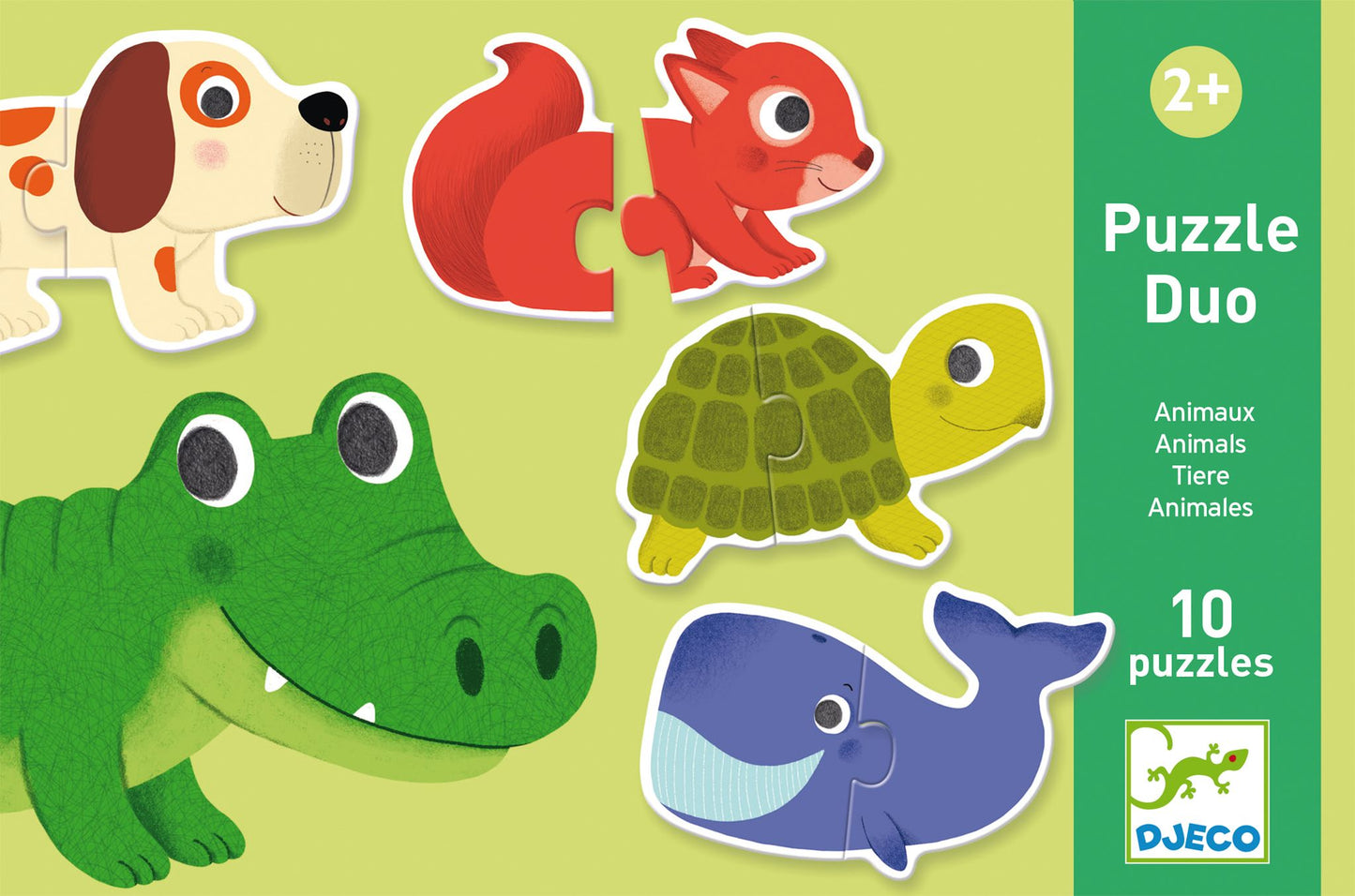 Puzzles Duo animaux