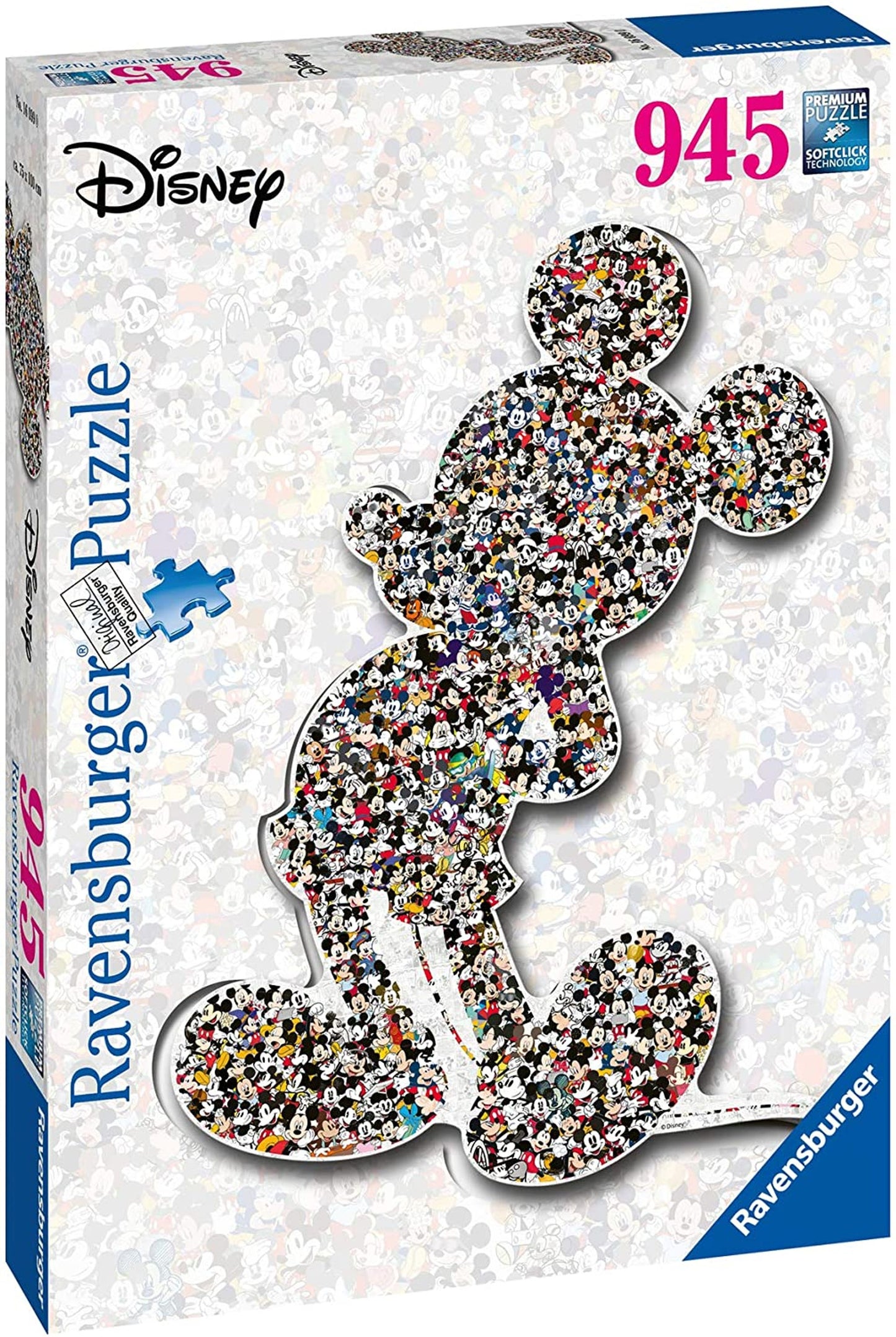 Disney Shaped Mickey Mouse Puzzle - 945 Pieces