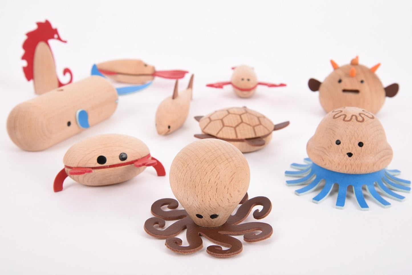Wooden Sea Creatures