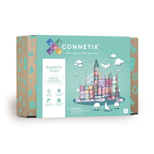 Connetix Circuit à balles couleurs pastel