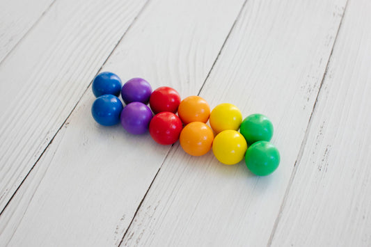 Connetix Balles arc-en-ciel