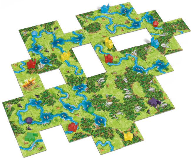 Carcassonne Chasseurs et cueilleurs