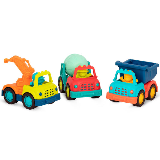 Set of 3 Construction Vehicles