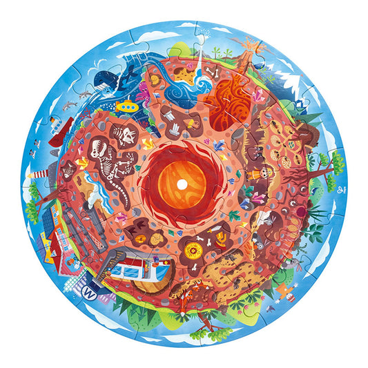 Puzzle Centre de la Terre