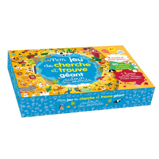 Giant Search & Find Game - Autour du monde