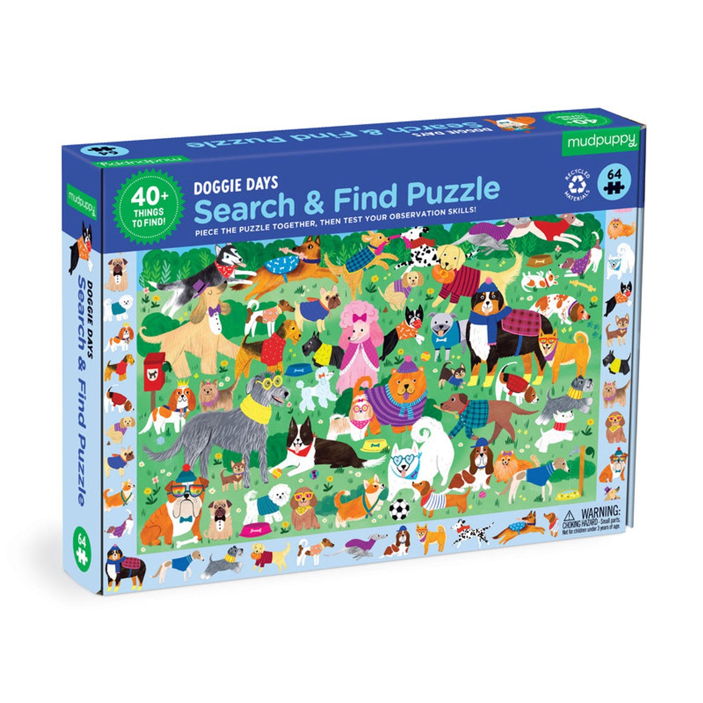 Puzzle – Cherche et trouve – Chiens