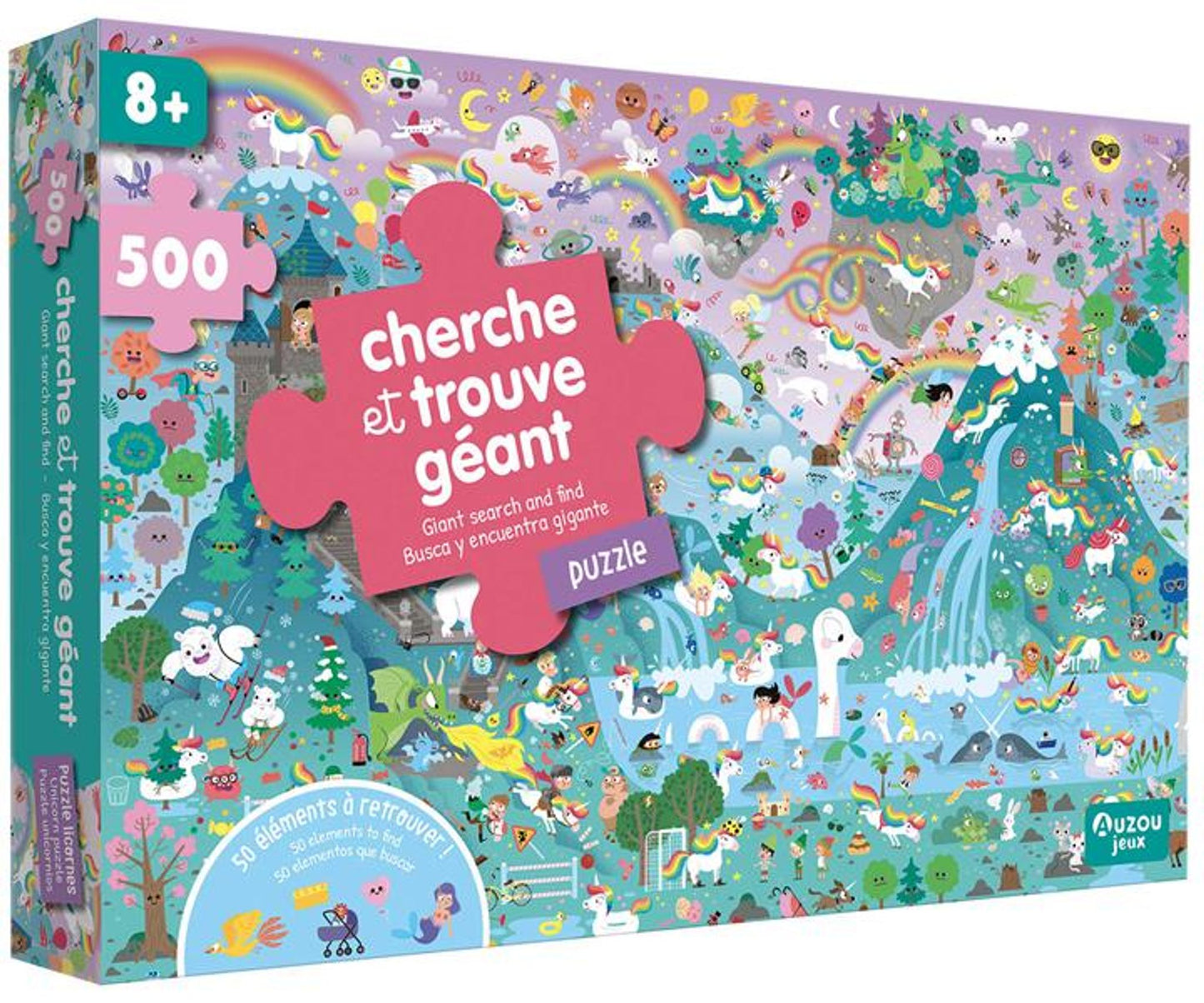 Search and Find Puzzle –  Unicorns