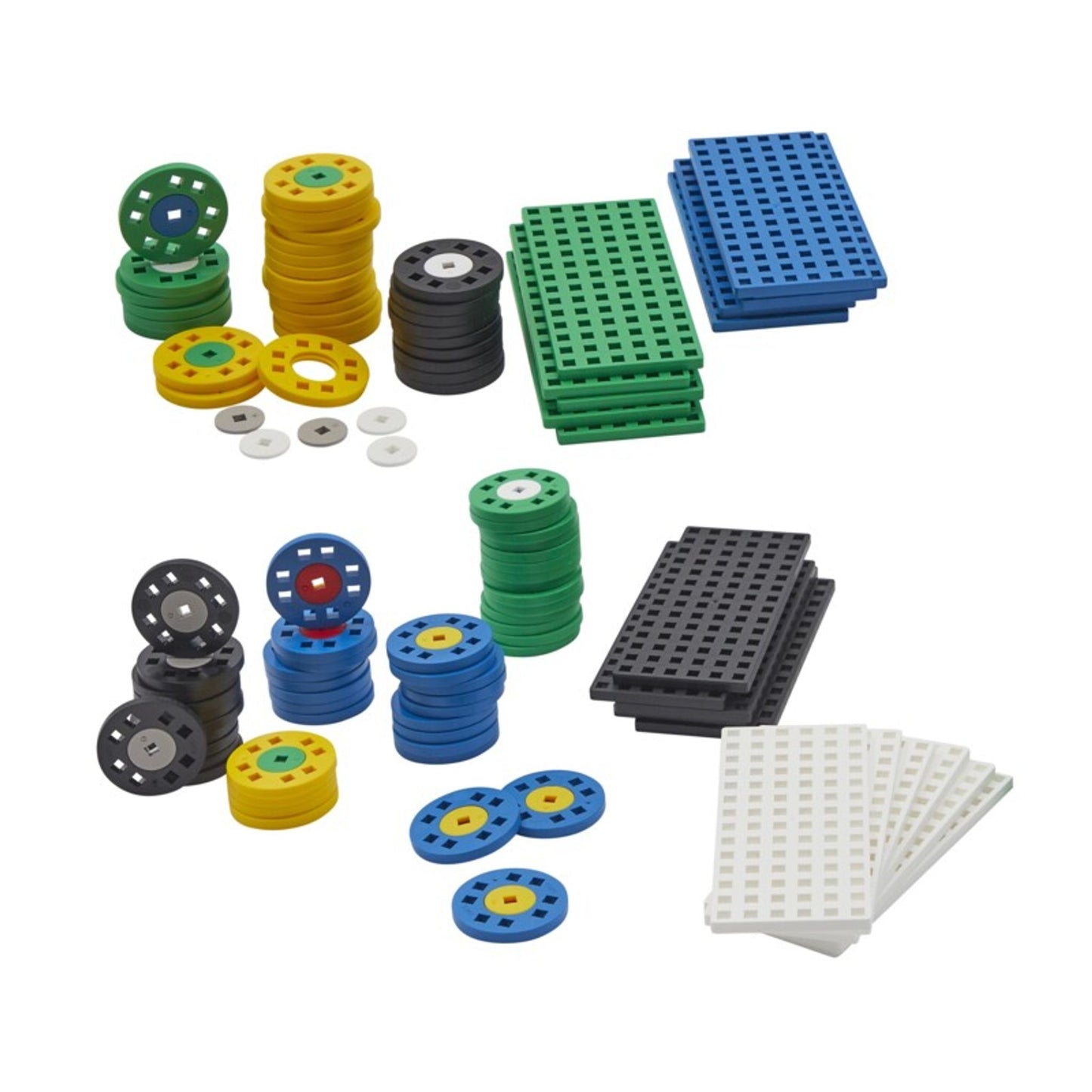 Plus Plus Wheels and Plates