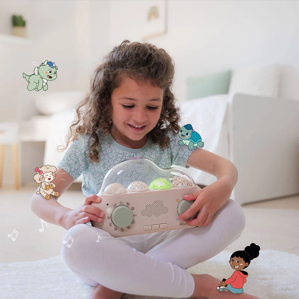 Story box with projection and music