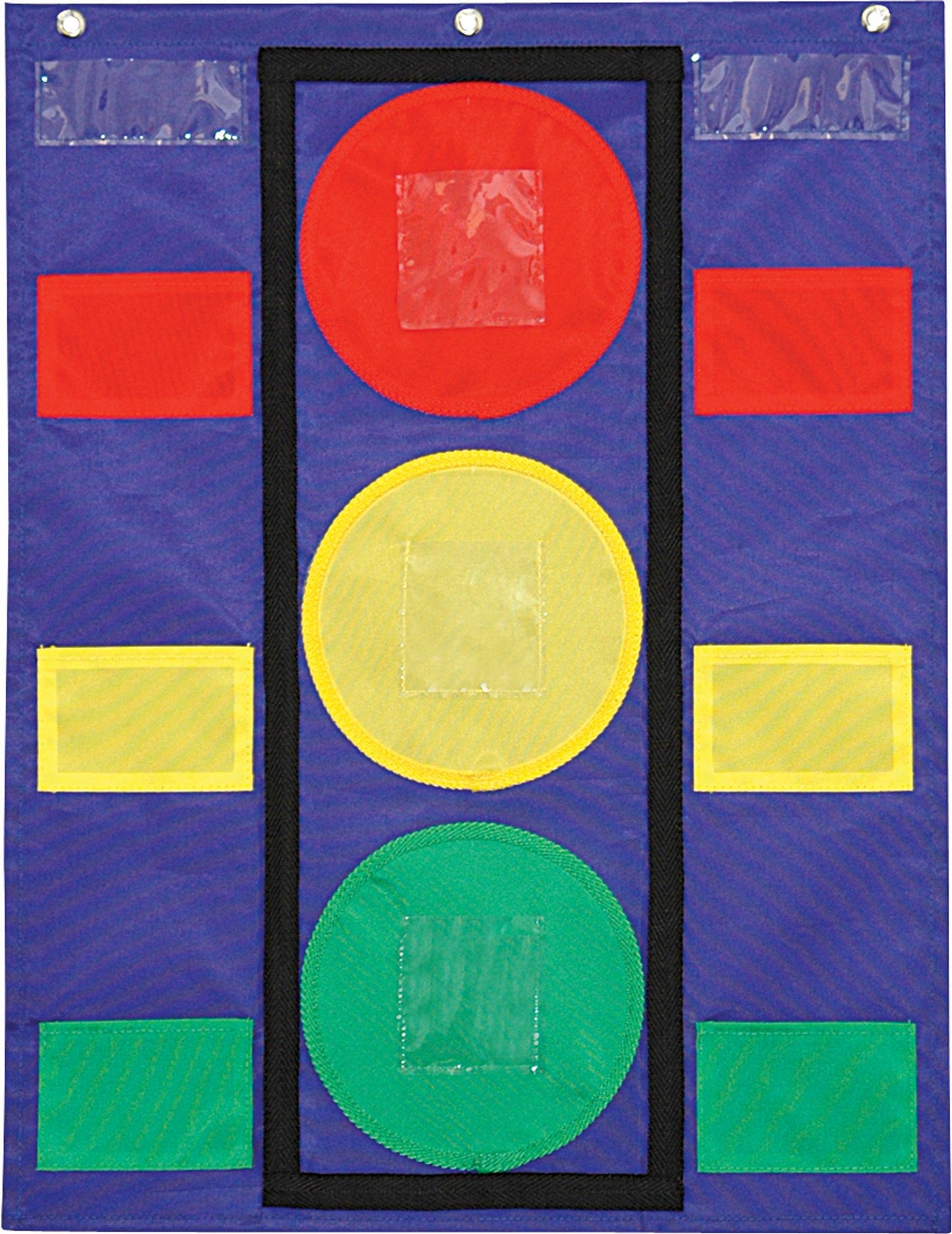 Murale à pochettes – Feux de circulation