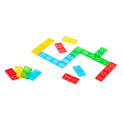 Translucent Sensory Dominoes 112 Pcs
