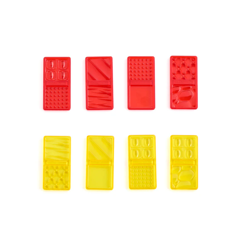 Translucent Sensory Dominoes 112 Pcs